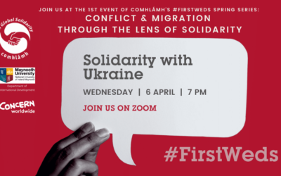 #FirstWeds Spring Series (PART 1): Solidarity with Ukraine