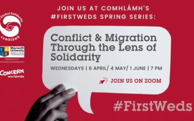 #FirstWeds Spring Series: Conflict and Migration through the lens of Solidarity