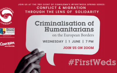 #FirstWeds Spring Series (PART 3): Criminalisation of Humanitarians on the European Borders