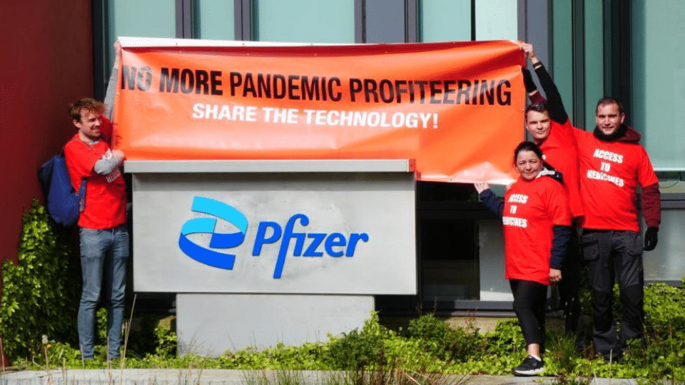 Access to Medicines Ireland Call on Pfizer to Share Knowledge and Address Inequitable Global Access to ts COVID-19 Vaccine and Treatments