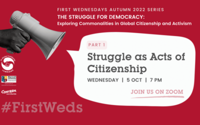 FirstWeds Autumn Series 2022 (Part 1): Struggle as Acts of Citizenship