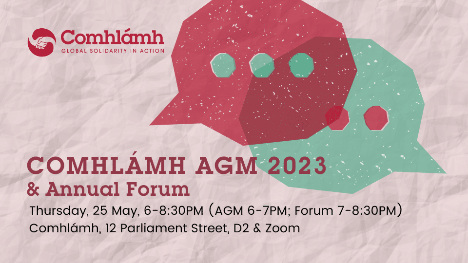 Comhlamh AGM 2023 and Annual Forum