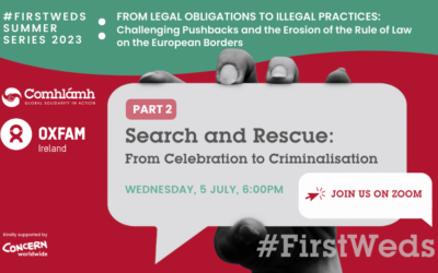#FirstWeds Summer Series 2023 (Part 2): Search and Rescue: From Celebration to Criminalisation