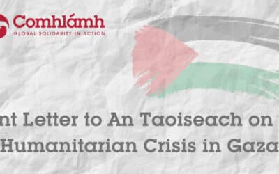 Joint Letter to Taoiseach on the humanitarian crisis in Gaza